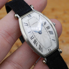 Load image into Gallery viewer, Cartier Tonneau in Yellow and White gold. Circa: 1915.

