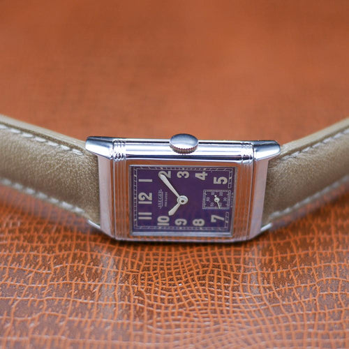 Jaeger-Lecoultre Reverso Ref: 201 in Stainless steel. Circa: 1938.