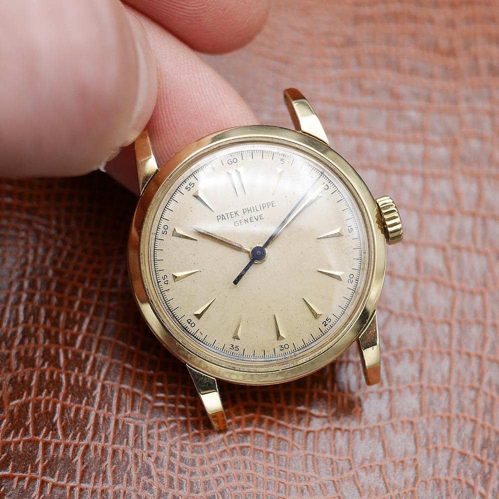Patek Philippe 2460J Vintage Calatrava Watch with Oversized bold